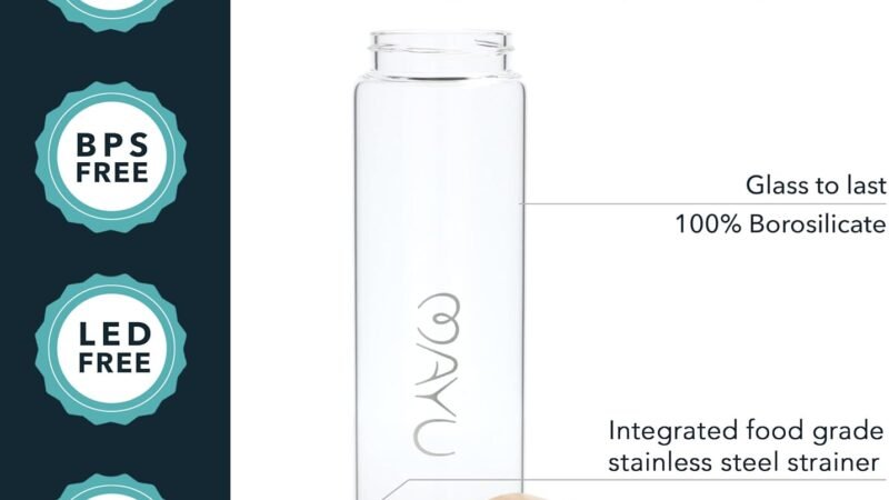 mayu Water Bottle with Bamboo Lid Review